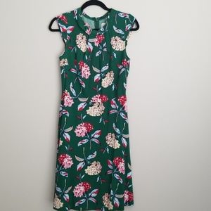 Green Floral Dress